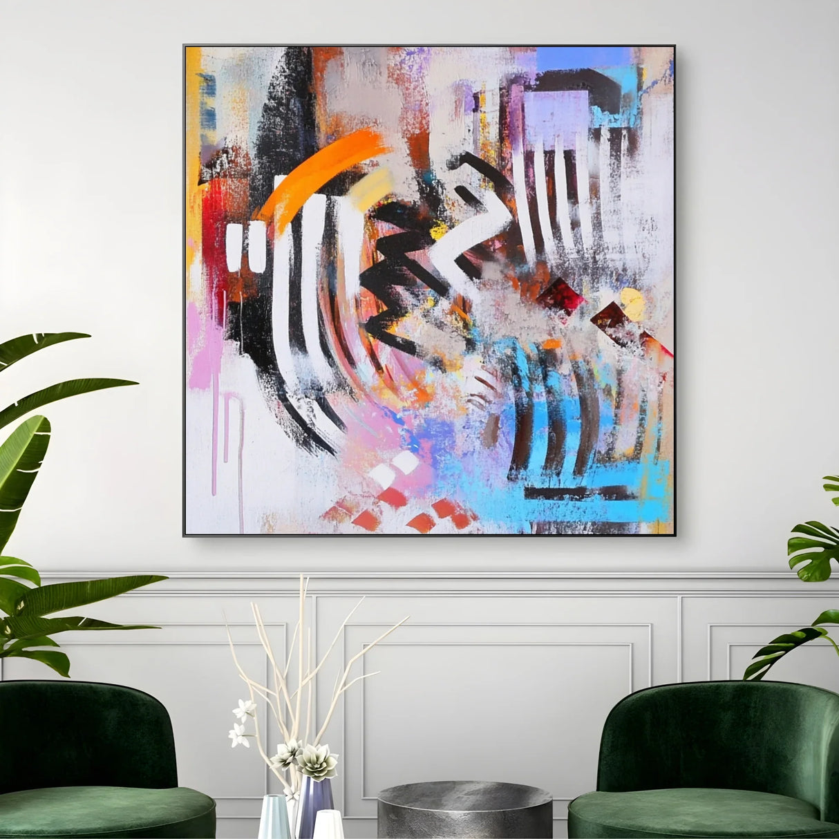 Quadro Stampa su Tela Ascesa Lieve - CupidoDesign