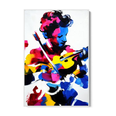 Quadro Stampa su Tela Assolo Astratto - CupidoDesign