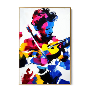 Quadro Stampa su Tela Assolo Astratto - CupidoDesign