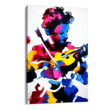 Quadro Stampa su Tela Assolo Astratto - CupidoDesign