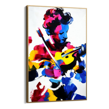 Quadro Stampa su Tela Assolo Astratto - CupidoDesign