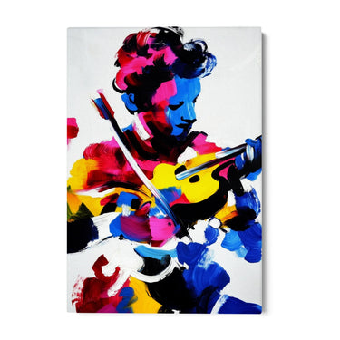 Quadro Stampa su Tela Assolo Astratto - CupidoDesign