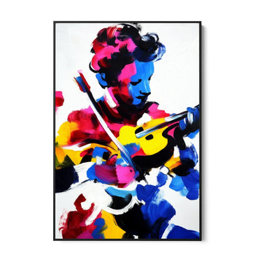Quadro Stampa su Tela Assolo Astratto - CupidoDesign