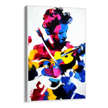 Quadro Stampa su Tela Assolo Astratto - CupidoDesign