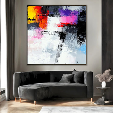 Quadro Stampa su Tela Astratto Pop - CupidoDesign