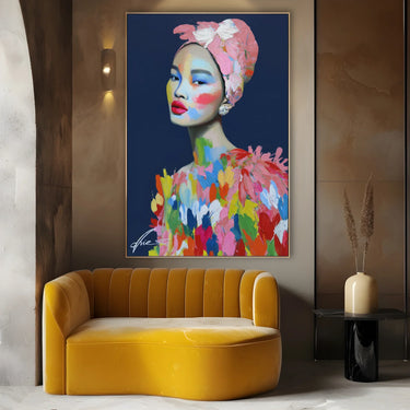 Quadro Stampa su Tela Astroflora - CupidoDesign