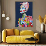 Quadro Stampa su Tela Astroflora - CupidoDesign