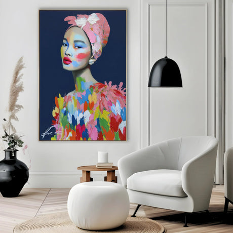 Quadro Stampa su Tela Astroflora - CupidoDesign