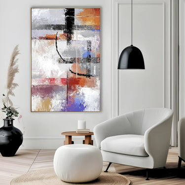 Quadro Stampa su Tela Attrito Vivo - CupidoDesign