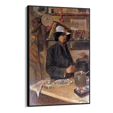 Quadro Stampa su Tela Autoritratto, Jan Toorop - CupidoDesign