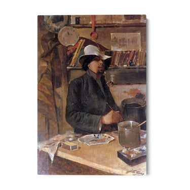Quadro Stampa su Tela Autoritratto, Jan Toorop - CupidoDesign