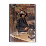 Quadro Stampa su Tela Autoritratto, Jan Toorop - CupidoDesign