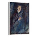 Quadro Stampa su Tela Autoritratto con sigaretta, Edvard Munch - CupidoDesign