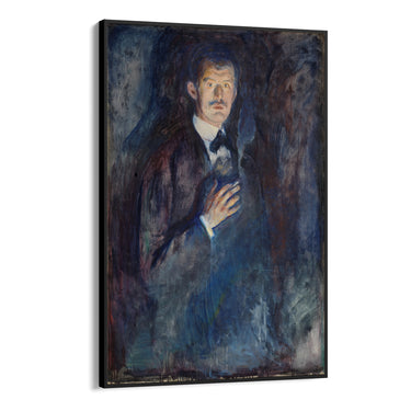 Quadro Stampa su Tela Autoritratto con sigaretta, Edvard Munch - CupidoDesign