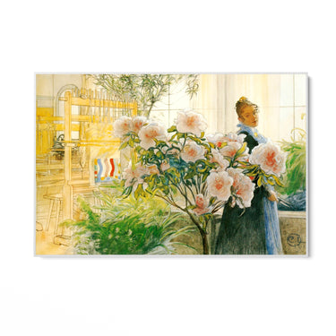 Quadro Stampa su Tela Azalea, Carl Larsson - CupidoDesign