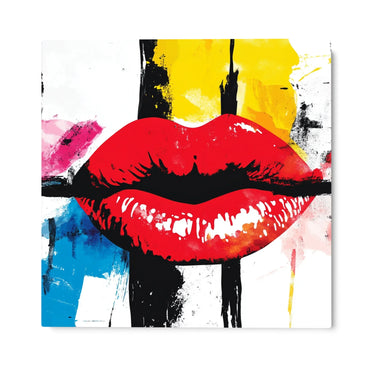 Quadro Stampa su Tela Bacio che vibra - CupidoDesign