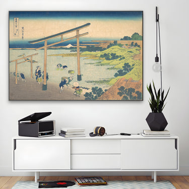 Quadro Stampa su Tela Baia di Noboto, Katsushika Hokusai - CupidoDesign