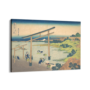 Quadro Stampa su Tela Baia di Noboto, Katsushika Hokusai - CupidoDesign