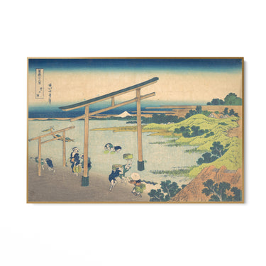 Quadro Stampa su Tela Baia di Noboto, Katsushika Hokusai - CupidoDesign