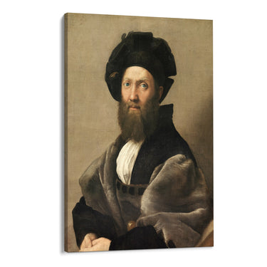 Quadro Stampa su Tela Baldassare Castiglione, Raffaello Sanzio - CupidoDesign
