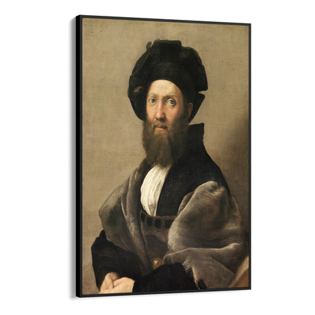 Quadro Stampa su Tela Baldassare Castiglione, Raffaello Sanzio - CupidoDesign