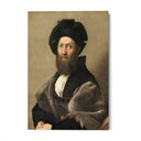 Quadro Stampa su Tela Baldassare Castiglione, Raffaello Sanzio - CupidoDesign