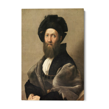 Quadro Stampa su Tela Baldassare Castiglione, Raffaello Sanzio - CupidoDesign