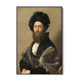 Quadro Stampa su Tela Baldassare Castiglione, Raffaello Sanzio - CupidoDesign