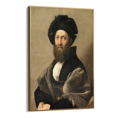 Quadro Stampa su Tela Baldassare Castiglione, Raffaello Sanzio - CupidoDesign