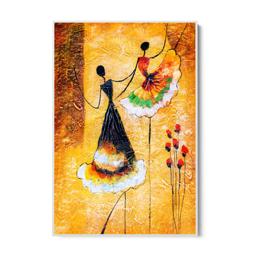 Quadro Stampa su Tela Ballo Solare - CupidoDesign