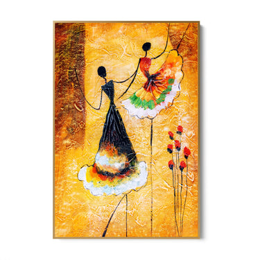 Quadro Stampa su Tela Ballo Solare - CupidoDesign