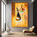Quadro Stampa su Tela Ballo Solare - CupidoDesign