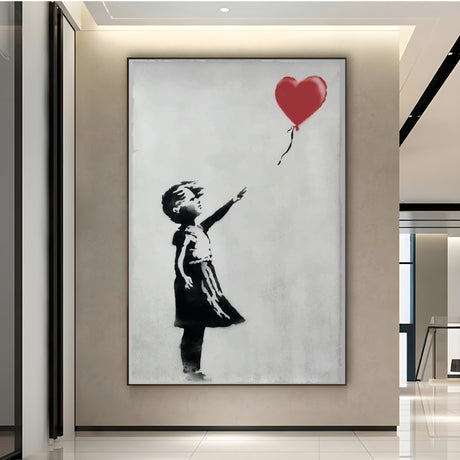 Balloon Girl, Banksy