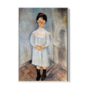 Quadro Stampa su Tela Bambina in Azzurro, Amedeo Modigliani - CupidoDesign