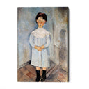 Quadro Stampa su Tela Bambina in Azzurro, Amedeo Modigliani - CupidoDesign