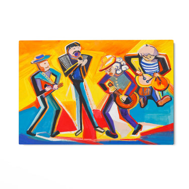 Quadro Stampa su Tela Banda in movimento - CupidoDesign