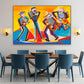 Quadro Stampa su Tela Banda in movimento - CupidoDesign