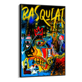 Basquiat canvas kunst aan de muur