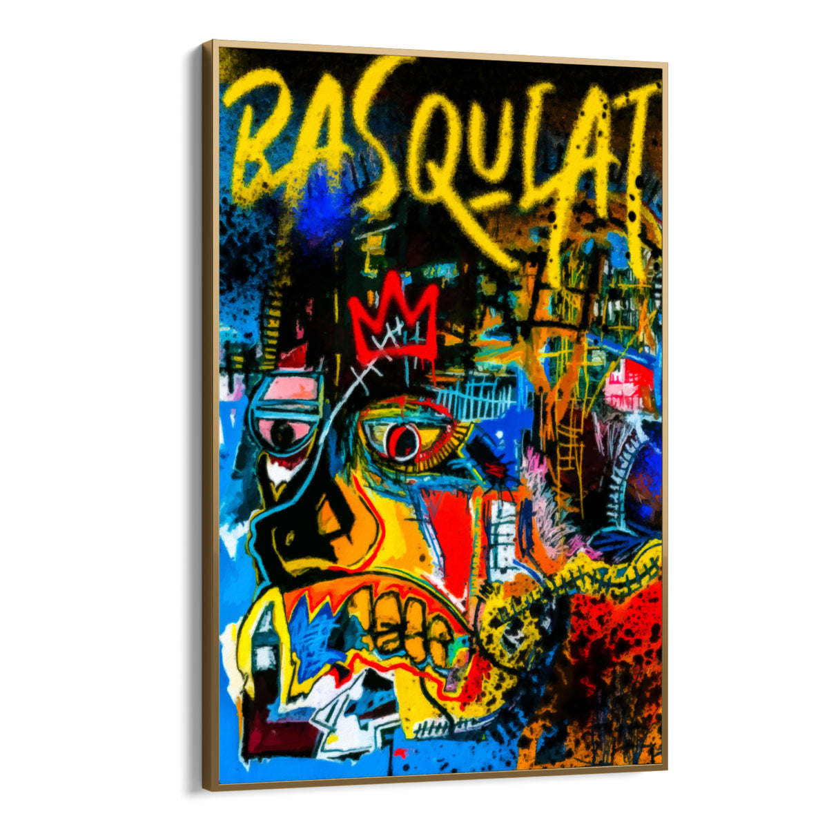 Basquiat Canvas Wall Art