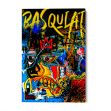 Basquiat canvas kunst aan de muur