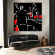 Quadro Stampa su Tela Battito Ritmico - CupidoDesign