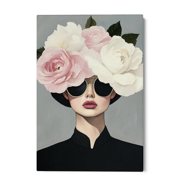 Quadro Stampa su Tela Beautiful Queen - CupidoDesign