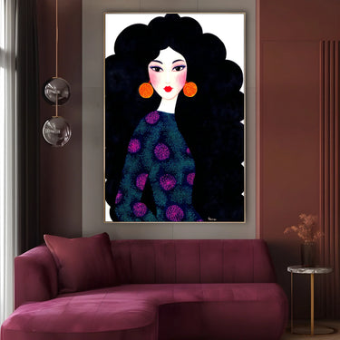 Quadro Stampa su Tela Bellezza Distinta - CupidoDesign