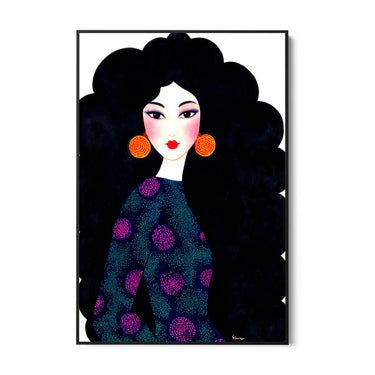 Quadro Stampa su Tela Bellezza Distinta - CupidoDesign