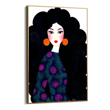 Quadro Stampa su Tela Bellezza Distinta - CupidoDesign