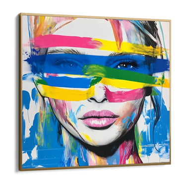 Quadro Stampa su Tela Bellezza Indecifrabile - CupidoDesign