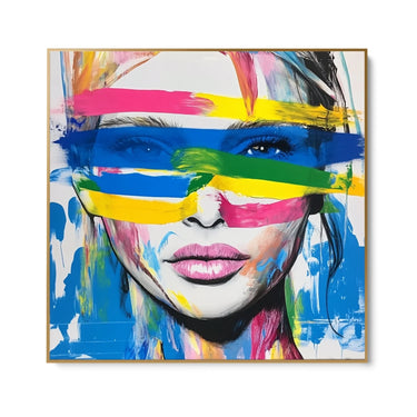 Quadro Stampa su Tela Bellezza Indecifrabile - CupidoDesign
