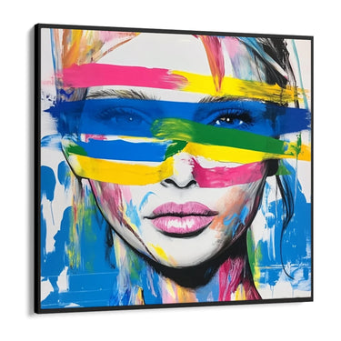Quadro Stampa su Tela Bellezza Indecifrabile - CupidoDesign