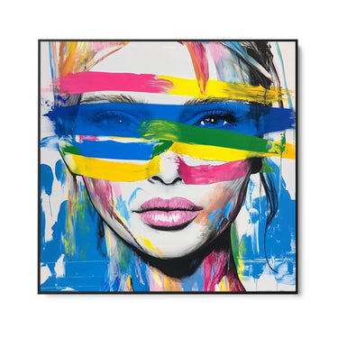 Quadro Stampa su Tela Bellezza Indecifrabile - CupidoDesign