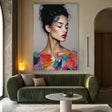 Quadro Stampa su Tela Bellezza Piumata - CupidoDesign